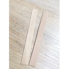 Фитиль деревянный  двойной 8 см, ширина 15 мм (орех)