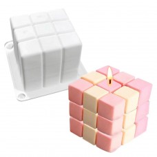 Силиконовая форма для свечи Кубик Рубика