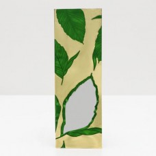 Пакет бумажный фасовочный, 4-хслойный  «Зелёный лист»  8 х 5 х 24 см