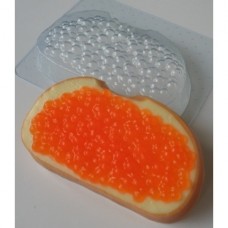 Пластиковая форма "Бутерброд с красной икрой"