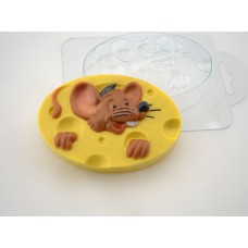 Пластиковая форма "Мышь в сыре"
