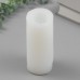 Молд силикон для свечи "Цилиндр. Полоски" 5,5х5,5х12,3 см